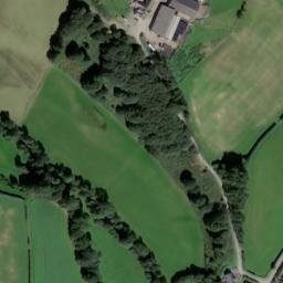 Satellite imagery of Caer Dommon Mound, GB