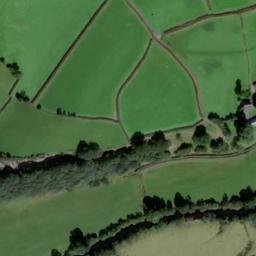 Satellite imagery of Caer Dommon Mound, GB