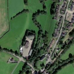 Satellite imagery of Caer Dommon Mound, GB