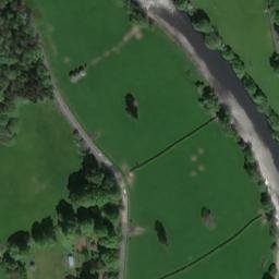 Satellite imagery of Aberedw Motte, GB