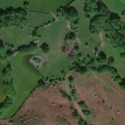 Satellite imagery of Aberedw Motte, GB