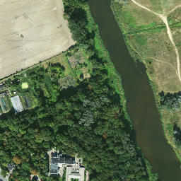 Satellite imagery of Psarskie - Pałac neogotycki XIX w., PL