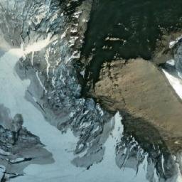 Satellite imagery of Mount Saskatchewan, CA
