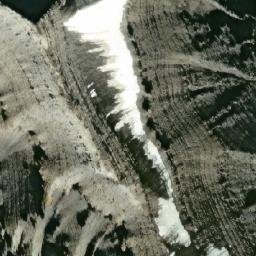 Satellite imagery of Mount Saskatchewan, CA