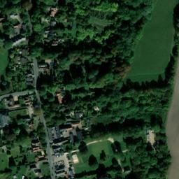 Satellite imagery of Meridian marker, GB