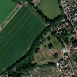 Satellite imagery of Orford Castle, GB