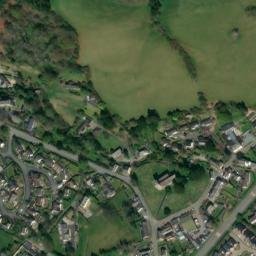 Satellite imagery of Clyro Castle, GB