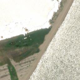 Satellite imagery of Orford Ness, GB