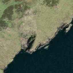 Satellite imagery of Fatal Cliff, IE