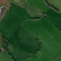 Satellite imagery of Maesgwyn mound, GB
