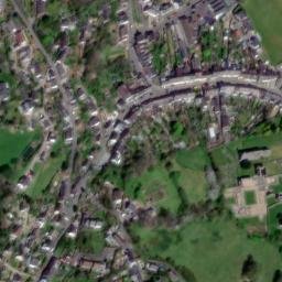 Satellite imagery of Cardigan Old Castle Motte, GB