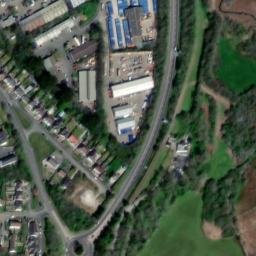 Satellite imagery of Cardigan Castle, GB