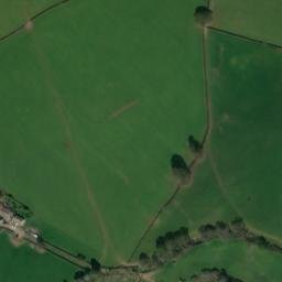 Satellite imagery of Cusop Castle, GB