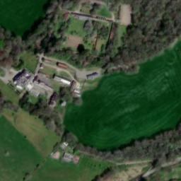 Satellite imagery of Llwynduris Castle Mound, GB