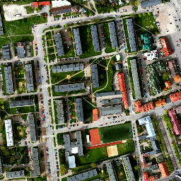 Satellite imagery of Leczyca - Zamek, PL