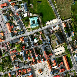 Satellite imagery of Leczyca - Zamek, PL