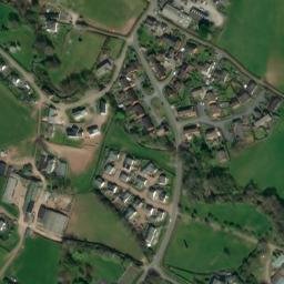 Satellite imagery of Llanthomas Motte, GB
