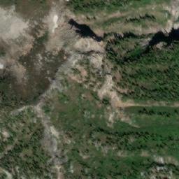 Satellite imagery of Ptarmigan Mountain, CA
