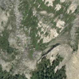 Satellite imagery of Thompson Pass, CA
