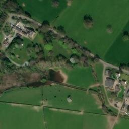 Satellite imagery of Glasbury Motte, GB