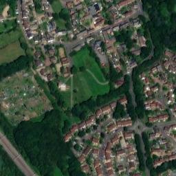 Satellite imagery of Bradwell Motte, GB