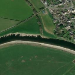 Satellite imagery of Glasbury Motte, GB