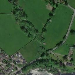 Satellite imagery of Boughrood Motte, GB