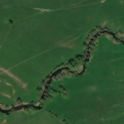 Satellite imagery of Glasbury Motte, GB