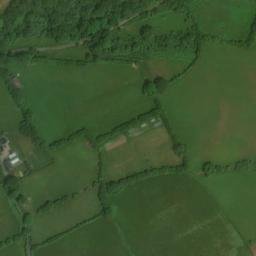 Satellite imagery of Urishay Castle, GB