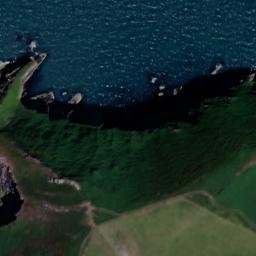 Satellite imagery of Dinas Head, GB