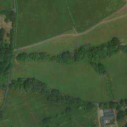 Satellite imagery of Urishay Castle, GB