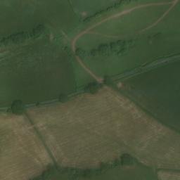 Satellite imagery of Urishay Castle, GB