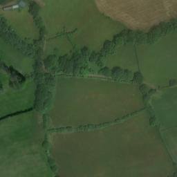 Satellite imagery of Urishay Castle, GB