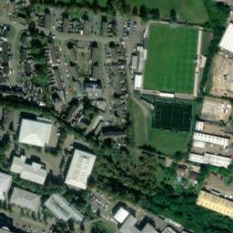 Satellite imagery of Brackley Castle, GB