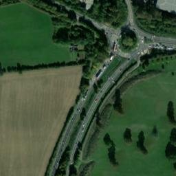 Satellite imagery of Brackley Castle, GB