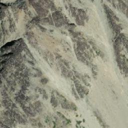 Satellite imagery of Pandemonium Pass, CA