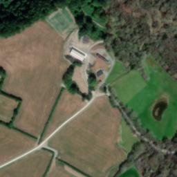 Satellite imagery of Castell Henllys, GB