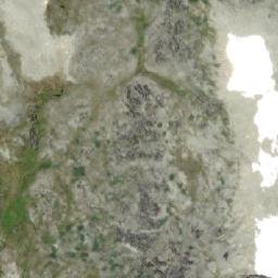 Satellite imagery of Pandemonium Pass, CA