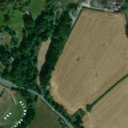 Satellite imagery of Bronllys Castle, GB