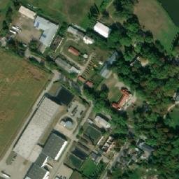 Satellite imagery of Radziejowice - renesansowy dwór obronny XV w., PL