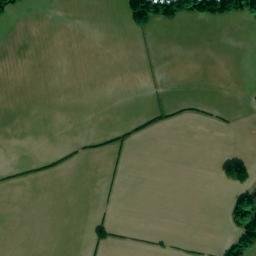 Satellite imagery of Bronllys Castle, GB