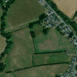 Satellite imagery of Bronllys Castle, GB