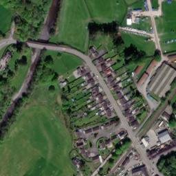 Satellite imagery of Llandovery Castle, GB