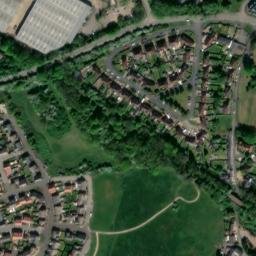 Satellite imagery of Buckingham Castle, GB