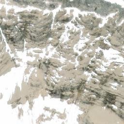 Satellite imagery of Fresnoy Mountain, CA