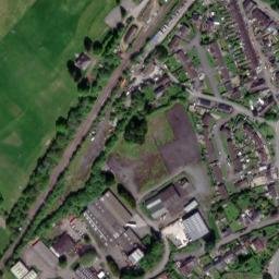 Satellite imagery of Llandovery Castle, GB