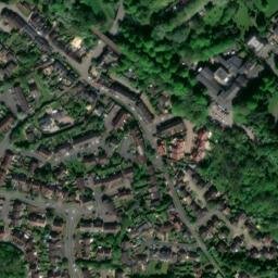 Satellite imagery of Buckingham Castle, GB