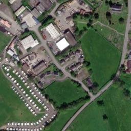 Satellite imagery of Llandovery Castle, GB