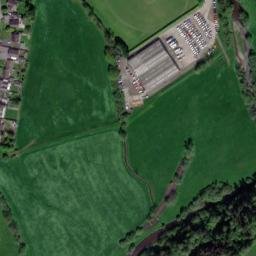 Satellite imagery of Llandovery Castle, GB