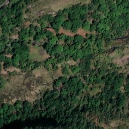 Satellite imagery of Man of War Rock, IE